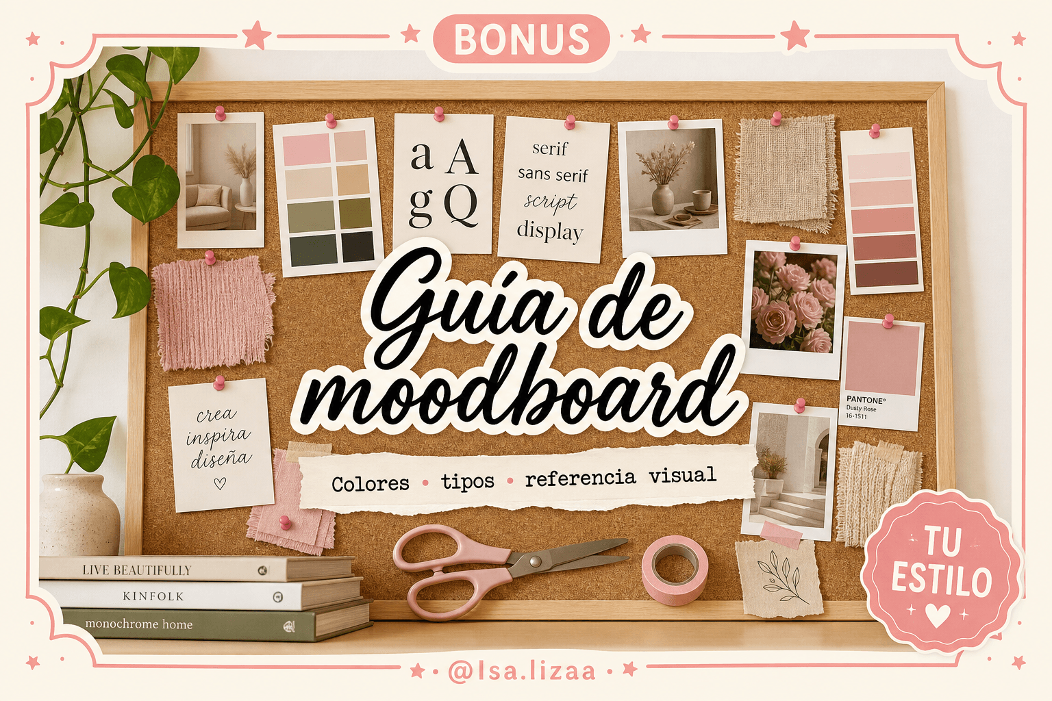 Bonus: guía de moodboard de identidad visual